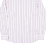 HUGO BOSS Mens Shirt Pink Striped Long Sleeve M