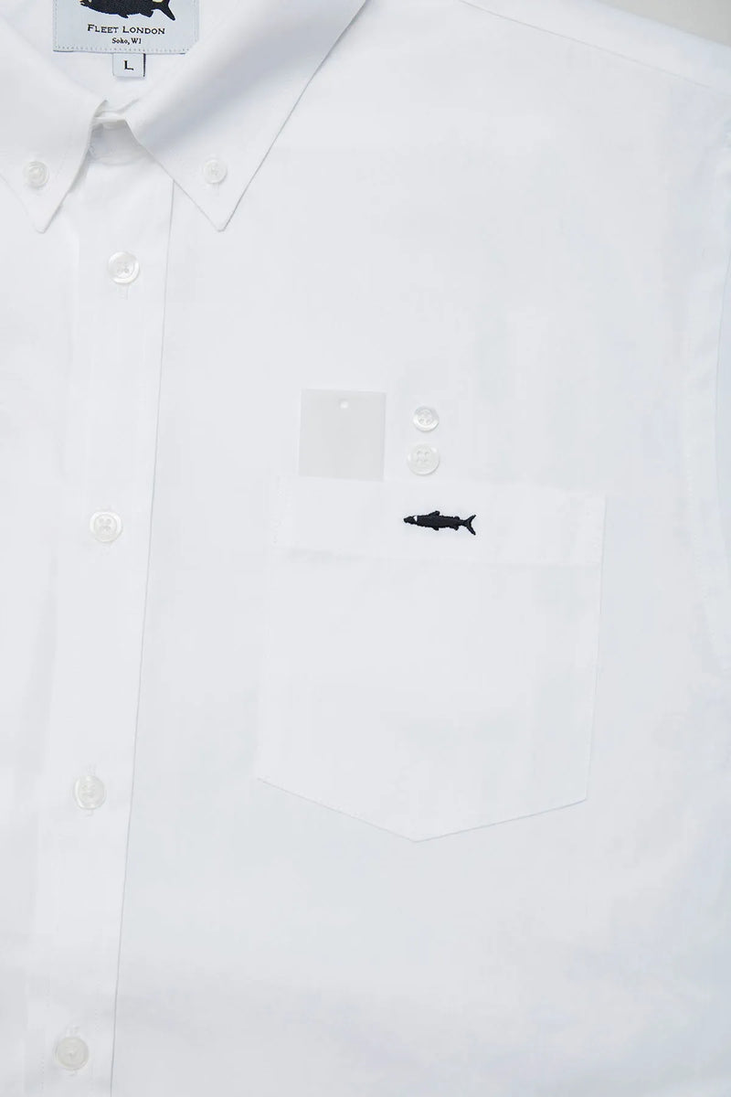 White Cotton Shirt for Men