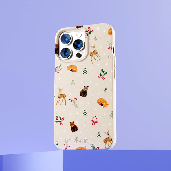 Seashell Winter Woodland iPhone XR Case