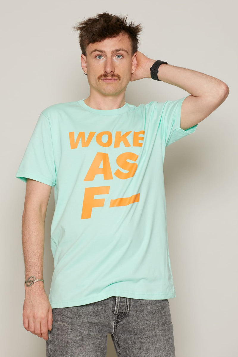 Woke As F T-Shirt (Mint)