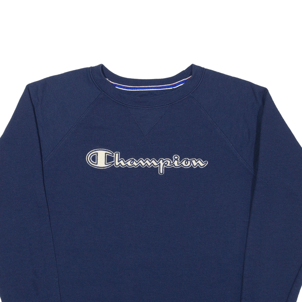 CHAMPION Sweatshirt Blue Mens XS