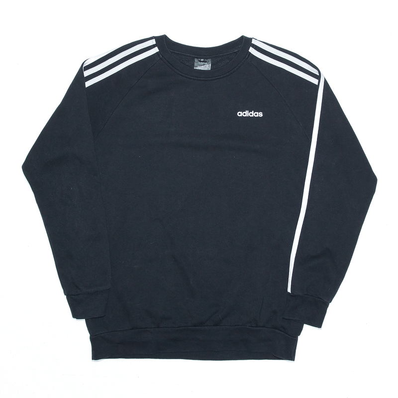 ADIDAS Sports Black Sweatshirt Womens XS