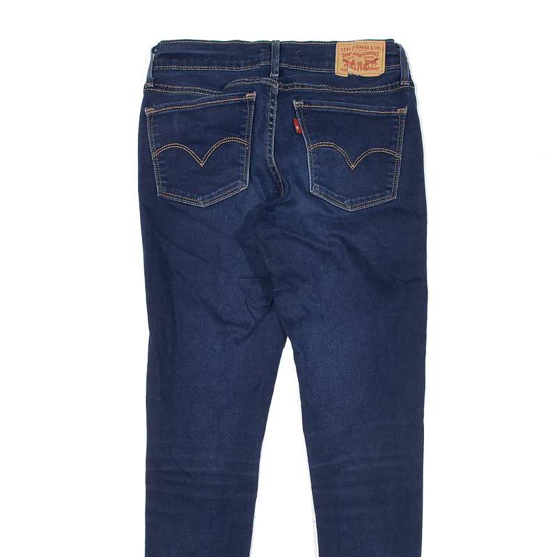 LEVI'S 710 Jeans Blue Denim Slim Skinny Womens W26 L28