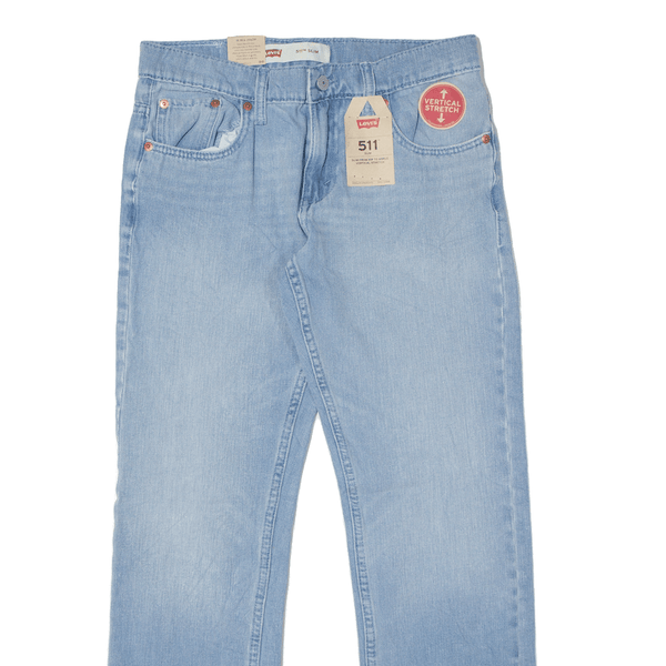 LEVI'S 511 Jeans Blue Denim Slim Straight Boys W29 L29