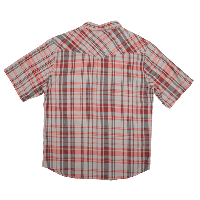 DICKIES Shirt Red Check Short Sleeve Mens 2XL
