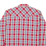 WRANGLER Mens Shirt Red Check Long Sleeve 2XL
