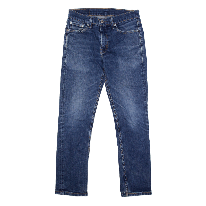 LEVI'S 511 Jeans Blue Denim Slim Straight Mens W26 L27