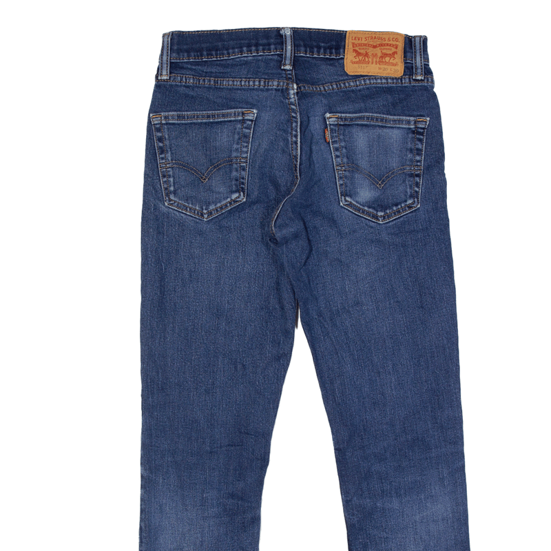 LEVI'S 511 Jeans Blue Denim Slim Straight Mens W26 L27