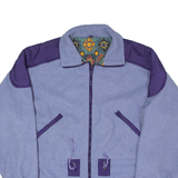 SUNSET Fleece Jacket Purple 80s Womens M
