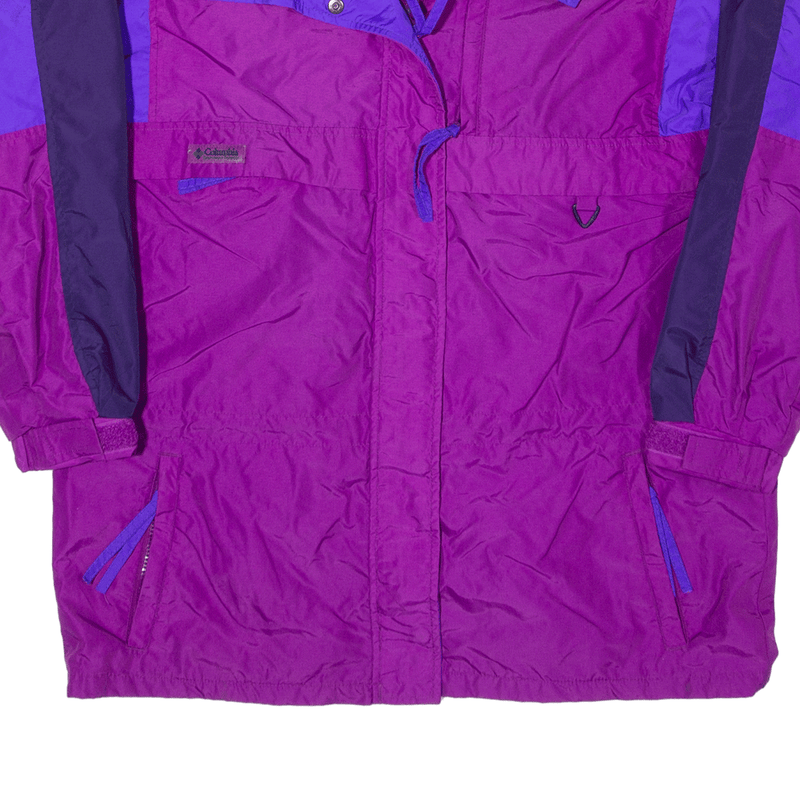 COLUMBIA Ski Jacket Purple Womens XL