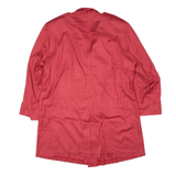 Overcoat Jacket Red 90s Mens XL