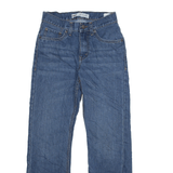 LEVI'S 505 Jeans Blue Denim Regular Straight Boys W25 L27