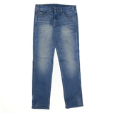 LEVI'S 511 Jeans Blue Denim Slim Straight Mens W32 L34