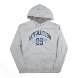 DAIZ Revolution Hoodie Grey Pullover USA Mens S