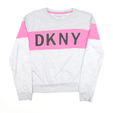 DKNY Sweatshirt Grey Girls L