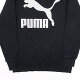 PUMA Sports Sweatshirt Black Mens M