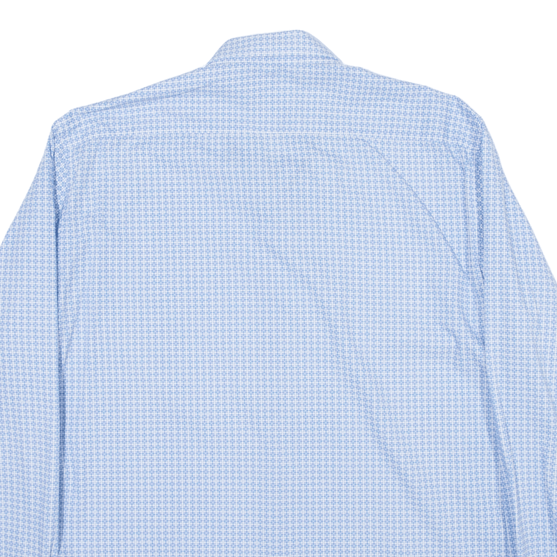 PIERRE CARDIN Mens Shirt Blue Floral Long Sleeve L