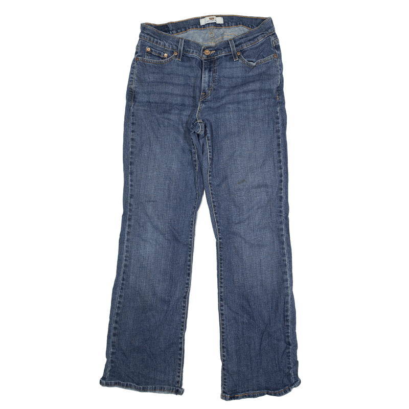 LEVI'S 529 Curvy Jeans Blue Denim Regular Bootcut Womens W32 L20