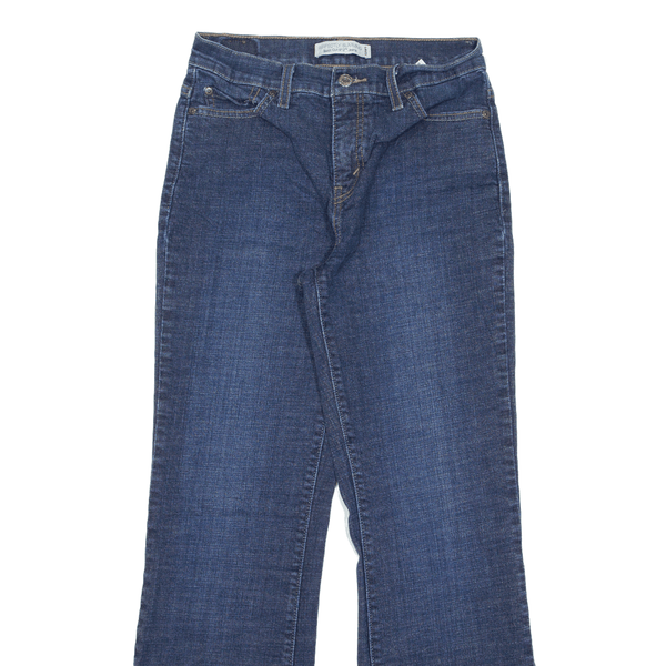 LEVI'S 512 Perfectly Slimming Jeans Blue Denim Slim Bootcut Womens W26 L30
