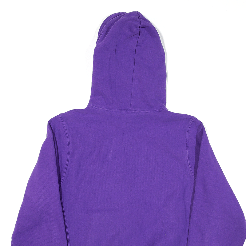 CHAMPION Hoodie Purple Pullover Mens S