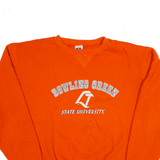 RUSSELL ATHLETIC Bowling Green State University Sweatshirt Orange Mens S