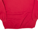 DISNEY Mickey Mouse Sweatshirt Red Mens 2XL