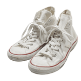 CONVERSE Womens Sneaker Shoes White Canvas UK 9