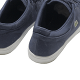 LACOSTE Mens Sneaker Shoes Blue Canvas UK 12