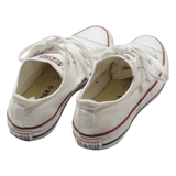 CONVERSE Womens Sneaker Shoes White Canvas UK 6.5