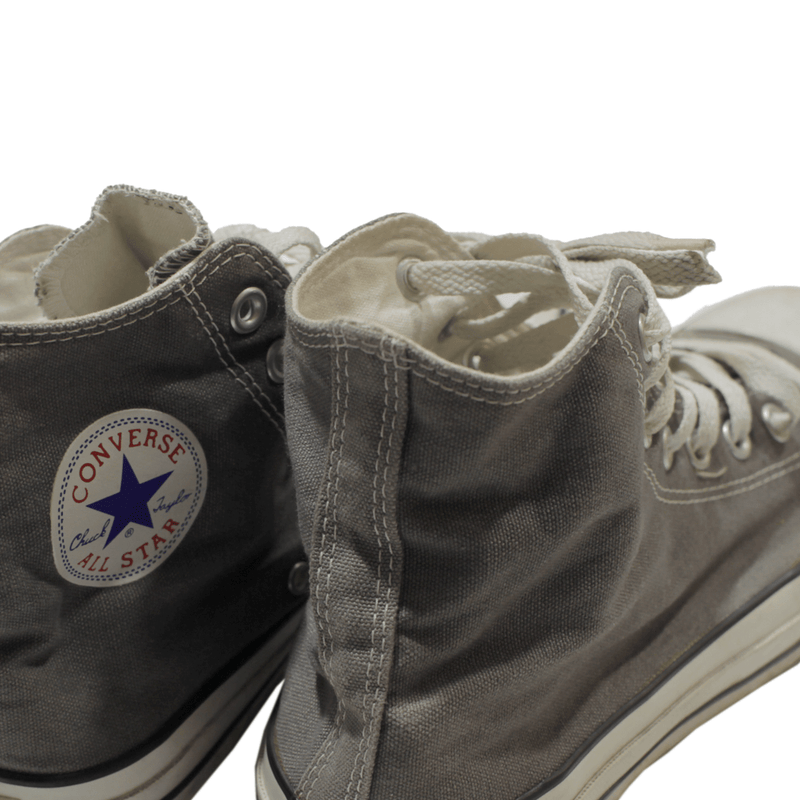 CONVERSE Womens Sneaker Shoes Grey Canvas UK 10