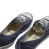 CONVERSE Womens Sneaker Shoes Blue Canvas UK 5.5