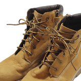 TIMBERLAND Boys Chukka Boots Beige Leather UK 5.5