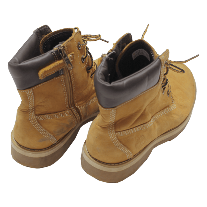 TIMBERLAND Boys Chukka Boots Beige Leather UK 5.5