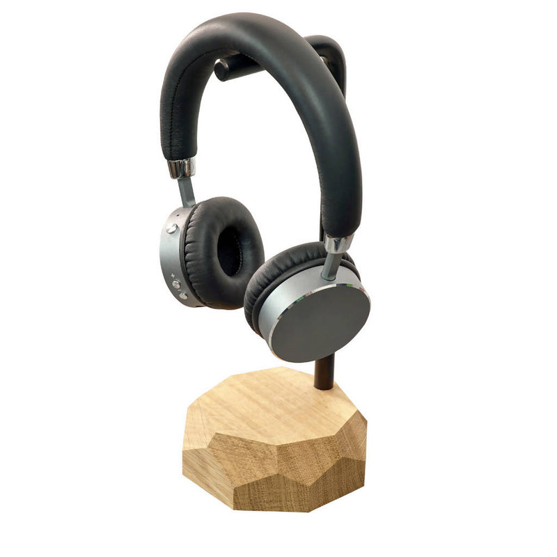 Oakywood Wooden Headphone Stand, Wooden headset holder