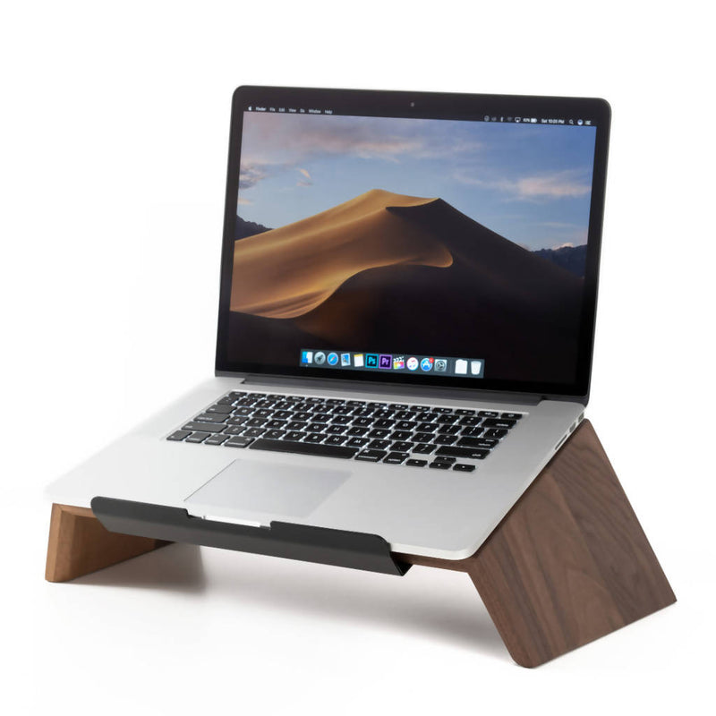 Laptop MacBook Premium Ergonomic Wood Stand Holder