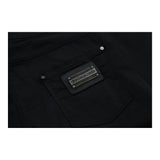 Richmond Trousers - 29W UK 8 Black Cotton Blend