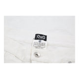 Dolce & Gabbana Jeans - 32W UK 10 White Cotton