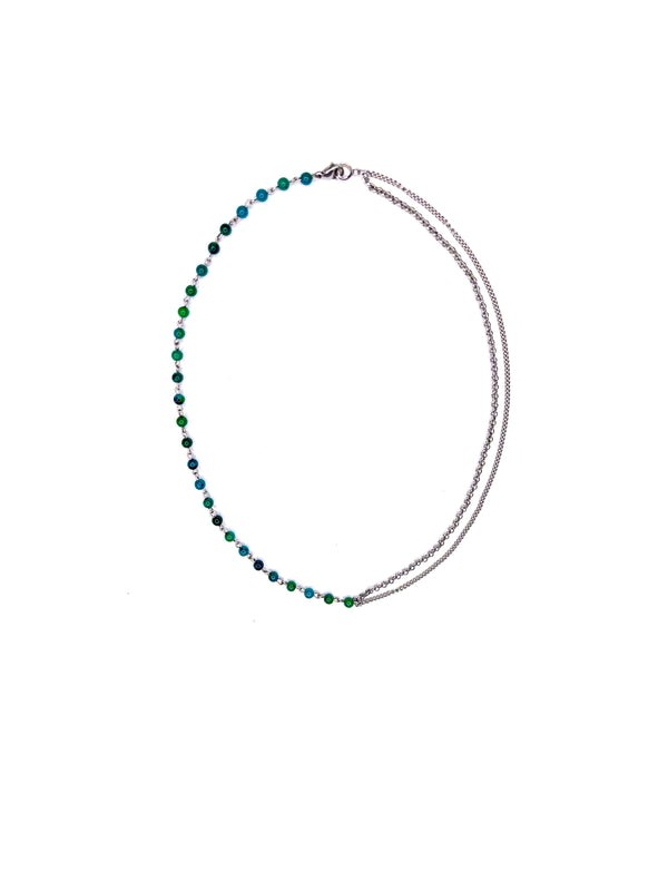 Malachite Chain Necklace