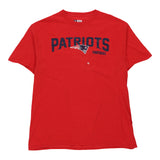 Vintage New England Patriots Nfl T-Shirt - Large Red Cotton - Thrifted.com