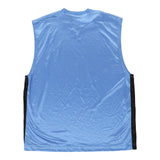 Vintage Starter Vest - XL Blue Polyester - Thrifted.com