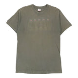 Vintage green Fruit Of The Loom T-Shirt - mens large