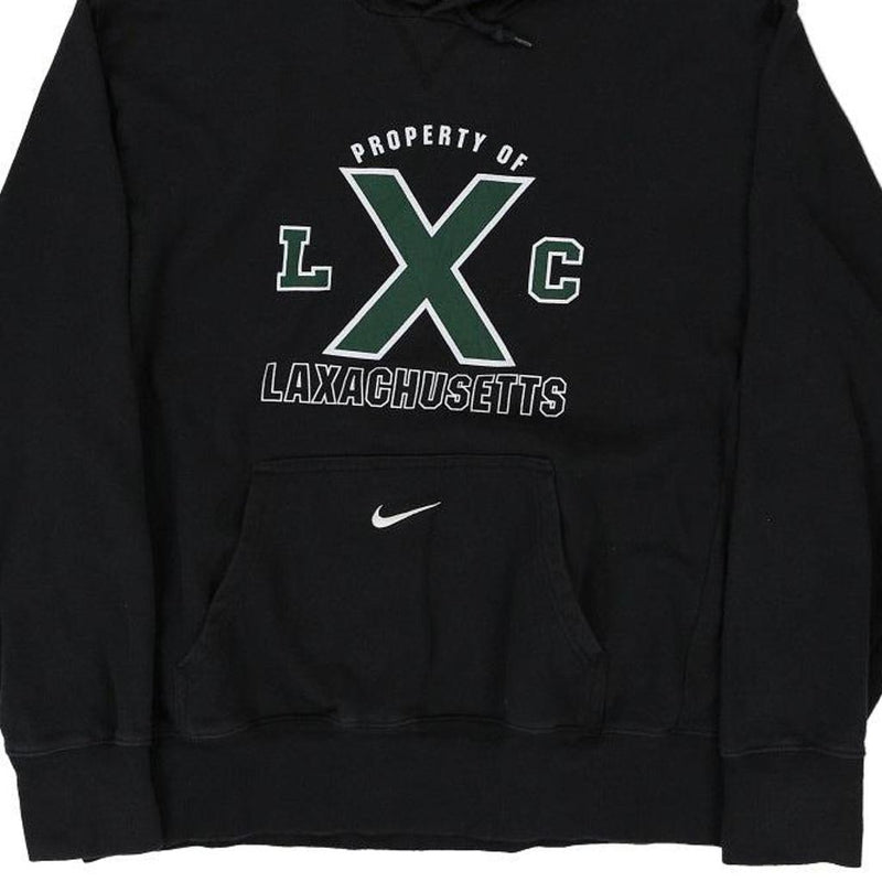 Vintageblack Laxachusetts Nike Hoodie - mens x-large