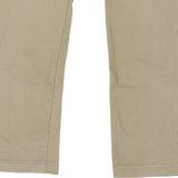 Dickies Trousers - 32W 30L Beige Cotton Blend