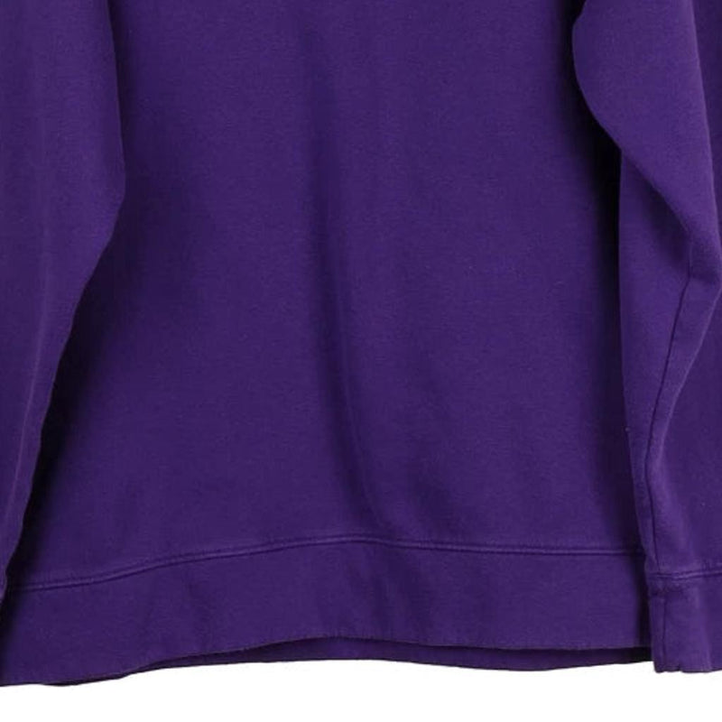 Vintage purple Yotes Lacrosse Under Armour Hoodie - mens medium