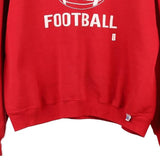 Vintage red Russell Athletic Sweatshirt - mens x-large