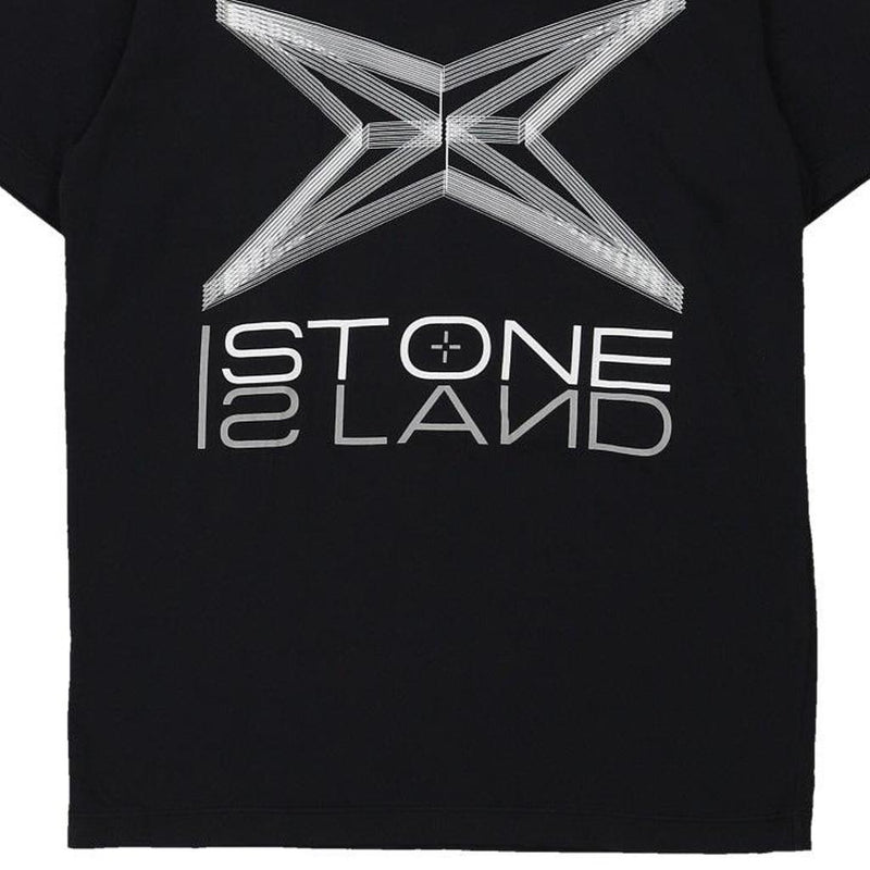 Vintage black 14 Years Stone Island T-Shirt - boys medium