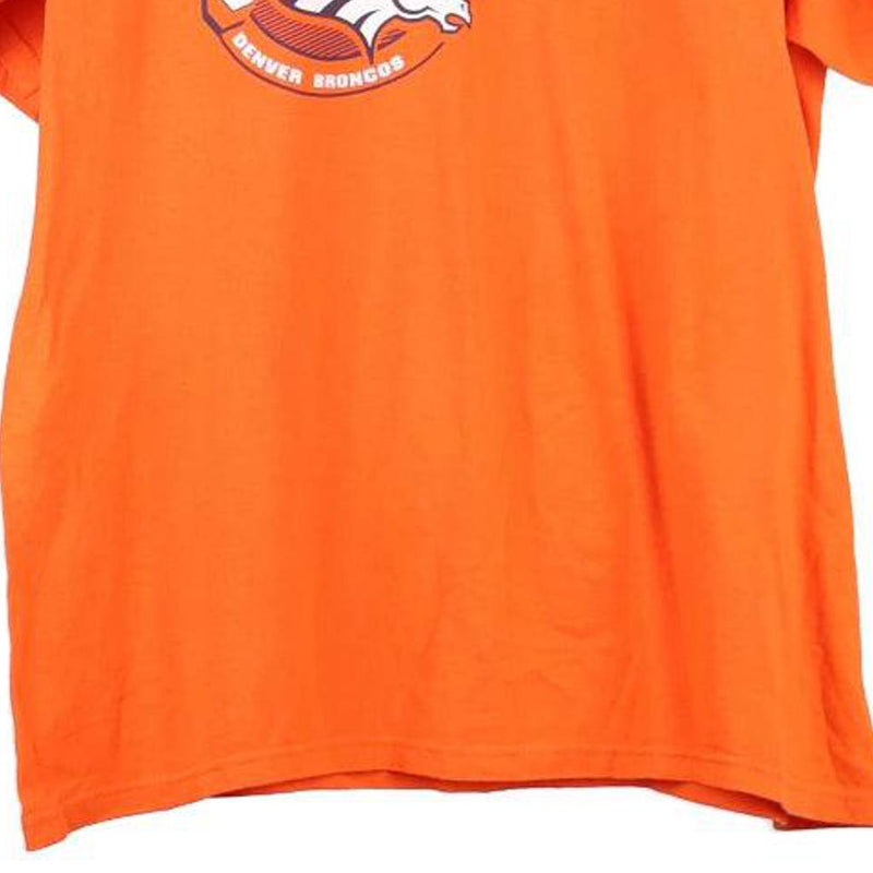 Vintage orange Denver Broncos Nfl T-Shirt - mens large