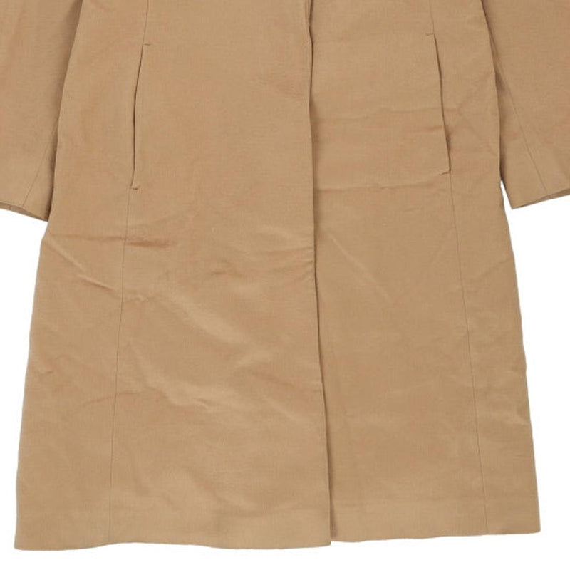 Vintage beige Holt Renfrew Overcoat - mens large