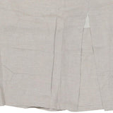 Unbranded Pencil Skirt - 28W UK 8 Beige Viscose Blend
