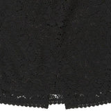 Unbranded Lace Midi Skirt - 30W UK 10 Black Cotton